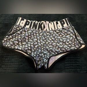 PINK Victoria's Secret Floral Athletic Shorts